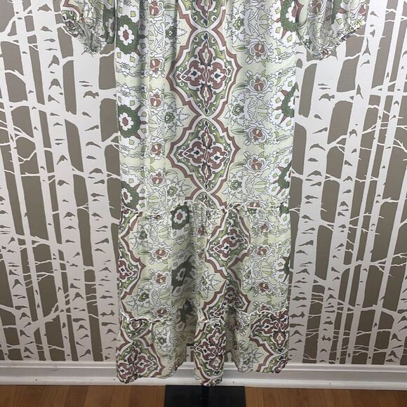 Soft Surroundings Zia Maxi Dress Medallion Print NEW Petite L - Picture 11 of 14